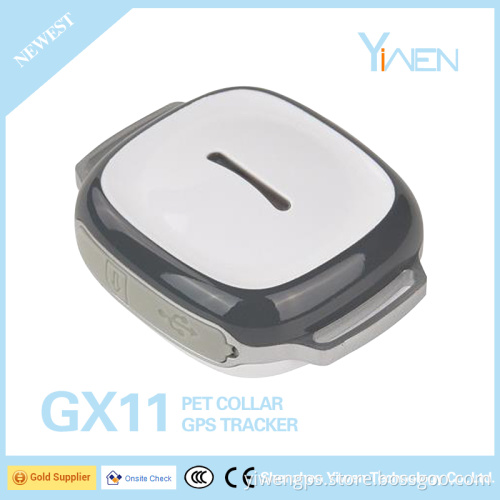 Yiwen Lifetime GPS Tracking Software Access Pet Dog Cat Pig Horse Collar GPS WIFI LBS Mini Triple Positioning Mode Tracker GX11